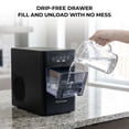 thumbnail image 4 of Kenmore Countertop Bullet Ice Maker 26 lb/Day Portable Ice Machine Self-Cleaning with Basket & Scoop, 4 of 8