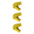 thumbnail image 3 of Youkk Yellow Cowhide Leather Racing Motorcycle Biker Gloves Enhanced Grip and Comfort M 3Set, 3 of 6