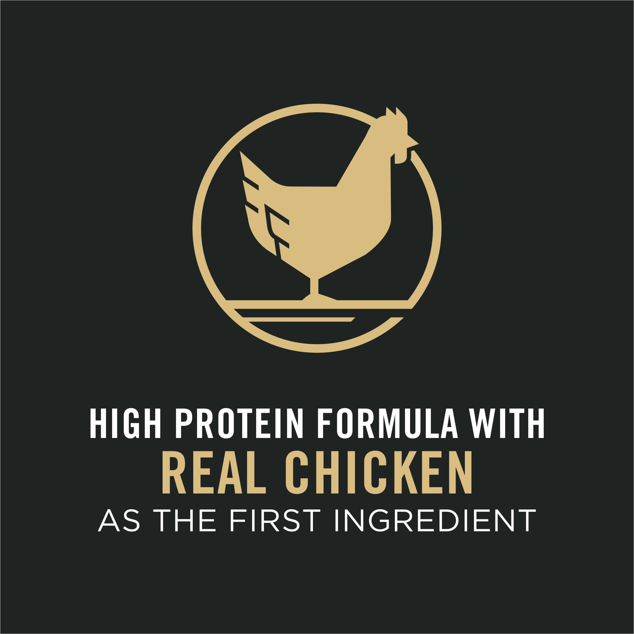 Purina Pro Plan Complete Essentials Bouchées à la viande Poulet et riz pour adultes de 7 ans et plus, Nourriture Sèche pour Chien, 8.16 kg