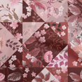 thumbnail image 1 of oneOone Viscose Chiffon Maroon Fabric Florals Sewing Craft Projects Fabric Prints By Yard 42 Inch Wide, 1 of 4