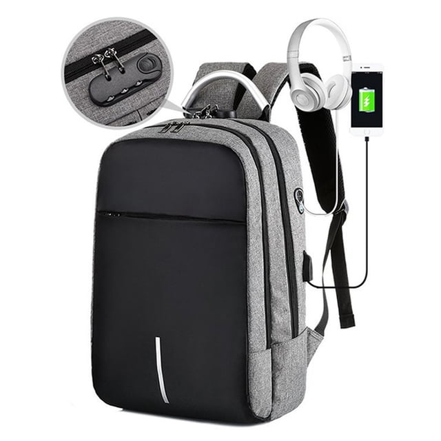 Chmadoxn Closet Organizers and Storage, Organization and Storage, Storage Bins, Storage Containers Business Backpack, Bag For Travel Flight Fits 15.6 Inch Laptop With USB Charging Port Casual backpack