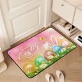 thumbnail image 1 of Wzzjkit Easter Door Mat - Super Absorbent Quick Dry Front Mats Bath Rug Rubber Backing Non Slip Washable Carpet - Easter Decorations Door Mat Outside Entrance, 1 of 6