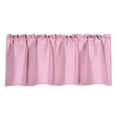 thumbnail image 2 of Valance Curtain for Kitchen, Blackout Window Valance Curtains for Living Dining Room, Sun Blocking Valances 57x18 Inches Polyester Rod Pocket, 2 of 7