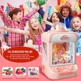 thumbnail image 3 of MesaSe Machine à Griffes pour Enfants Mini Distributeurs Automatique Attrape-Bonbons Distributeur de Prix Jouets pour Filles Garçons Machine de Jeu d'Arcade Électronique à Griffes pour Fête Anniversaire Cadeaux de Pâques avec Lumières Son, 3 of 5