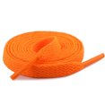 thumbnail image 1 of 120cm Shoelaces High Bang Polyester Single Layer 8mm Shoe Laces Colorfast Flat ShoelacesOrange, 1 of 1