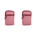 thumbnail image 3 of Baohd Lightweight And Water-resistant Fanny Pack For Easy-to-clean Storage Mobile Phone Case Belt Bag Men red 2Set, 3 of 6