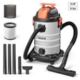 thumbnail image 1 of VEVOR Shop Vac, 8 Gallon Wet Dry Shop Vacuum, 6 Peak HP with One-Button Self-Cleaning, 900W Input Power, 1 of 9