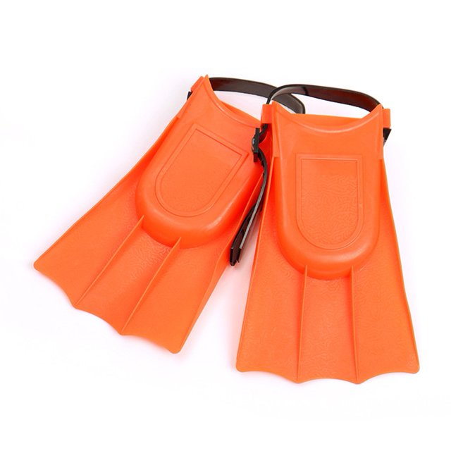 for Durable Adjustable Child Swimming Fins: Easy Dive, Non-Slip Comfort!