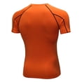 thumbnail image 3 of Yuyuzo Mens T-Shirts Short Sleeve Workout Gym Quick Drying Sports Base Layer Athletic Compression Shirts, 3 of 3