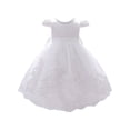 thumbnail image 1 of Robes pour Filles Robes de Cérémonie pour Filles Robe Blanche pour Filles Robe de Circonstance pour Filles Robes pour Filles Taille Mode pour Filles, 1 of 5