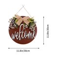 thumbnail image 4 of Miangastore Home Plaque Coffee Round 1Pcs 11.8x11.8in, 4 of 9