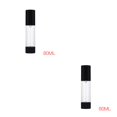 thumbnail image 2 of QualitChoice Portable Empty Lotion Cosmetic Storage Bottle Transparent Body Cosmetic Travel Container, 30ml 80ml 2Set, 2 of 6
