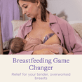 thumbnail image 2 of Lansinoh Breast Therapy packs with Soft Covers, Hot and Cold Pads, Breastfeeding Essentials for Moms, 2 pack – Helps Sore Breasts, One Size, 2 of 9