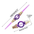 thumbnail image 2 of Épée Lumineuse pour Enfants avec Lumières DEL à 7 Couleurs, Sabres de Duel Rétractables pour Jeu de Rôle et Déco de Fête, 2 of 3