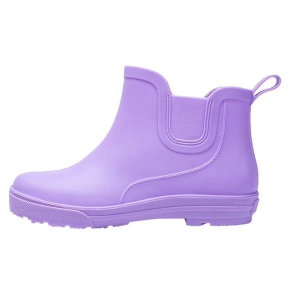 2025 Women Short Rain Boots Men Hunting Boots for Womens Ankle Rainboot Wellies Rain Boots for Women Wide Calf on Garden Boot Rubber Mid Rain Boots Women Shoes