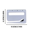 thumbnail image 2 of Envelope Opener Letter Opener Envelope Slitter Mail Opener Tool Package Opener Cutter Wrapping Paper Cutter With Concealed Blade, 2 of 5