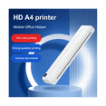 thumbnail image 4 of Portable Printers Wireless A4 Thermal Printer Inkless Pocket Photo Document Printer Bluetooth Travel Printer for Home, 4 of 7