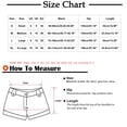 thumbnail image 3 of Yuyuzo Shorts for Women Drawstring High Waisted Double Layered Ruffle Shorts Wide Leg Casual Summer Beach Shorts, 3 of 7
