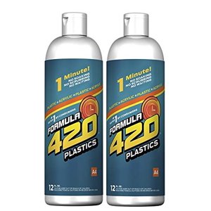 Formula 420 Plastics & Nettoyeur de silicone 12oz (2 Boîte)