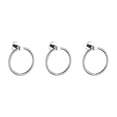 thumbnail image 4 of jesticaly Towel Ring Practical Fixing Rings Hanging Rack Exquisite Towels Hangers for Wall Hanger Stand for Home Bathroom Kitchen Use Bright color 3Set, 4 of 6