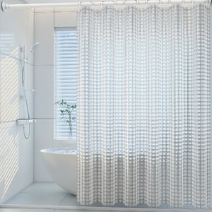 TopLLC Bathroom Accessories Bathroom Blocking Thickened Shower Curtain Fabric Waterproof No Punch Bathroom Shower Partition Door Curtains Window Hanging Curtains Translucent Shower Curtain