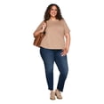 thumbnail image 2 of Lane Bryant Women's Plus Crew-Neck T-Shirt, 2 of 6