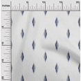 thumbnail image 1 of oneOone Cotton Poplin Fabric Abstract Ikat Decor Fabric Printed BTY 56 Inch Wide, 1 of 4