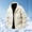 c01Beige, variant on LNWUY Men's Down Jacket Warm Puffer Jacket Winter Coats Long Sleeves Zipper Stand Collar Outwear Insulated Jacket Gray M