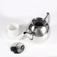 thumbnail image 4 of Garosa Durable Stainless Steel Teapot Coffee Pot Kettle With Filter Large Capacity, Teapot, Stainless Steel Water Jug, 4 of 7