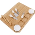 thumbnail image 1 of Agiferg Game Boards And Cheese Knives – Set Of Tables Of Charcuterie, Table, Cheese Platter, Cheese Table, Bamboo Set Of Cutlery, 1 of 1