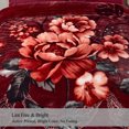 thumbnail image 3 of Thick Warm Winter Fleece Blanket For King Bed 2 Ply Reversible Soft Raschel Blanket,85"x93",10lb, 3 of 8