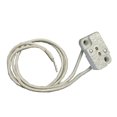 thumbnail image 1 of Atron Electro Industries Rectangular Socket For Multifaceted Reflector Bulbs, 1 of 1