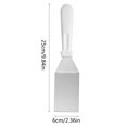 thumbnail image 3 of Oleegame 1PC Kitchen Utensils Set Stainless Steel Frying Spatula Japanese Cuisine Pizza Plate Shovel Chinese Frying Spatula Kitchen Barbecue Multifunctional Tool, 3 of 4
