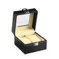 thumbnail image 1 of Suncoda Watch Storage, 2/3/4/5/6 Slots Wrist Watches Jewelry Display Storage Organizer Leather Box Case, 1 of 1