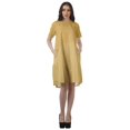 thumbnail image 2 of Moomaya Robes Tuniques Imprimées Femmes Ligne A Manches Courtes Robe Droite Décontractée, 2 of 4