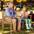 thumbnail image 2 of Gymax 2-Person Garden Bench w/ Wide Backrest & Curved Armrests for Backyard, 2 of 10