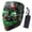 Grenn, variant on Halloween Mask Led Light Up Scary Mask for Festival Cosplay Halloween Masquerade Costume Parties Black