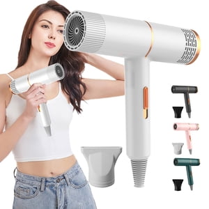 Nsxcdh Hair Dryer High-power Hair Dryer Home Hair Dryer Hot Wind Comb Hair Salon Blowing Comb
