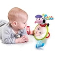 thumbnail image 3 of My First Mirror Friend - Cow: Baby-Safe Mirror with Animal Pal, Textures, Teether, and Rattle for Crib, Stroller, and Tummy Time, 3 of 3
