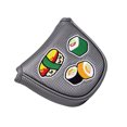 thumbnail image 1 of Xingzhi Golf Mallet Putter Head Cover Golf Club Headcover for Most Putter Club, 1 of 5