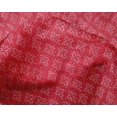thumbnail image 4 of oneOone Silk Tabby Fabric Dot & Floral Block Printed Fabric 1 Yard 42 Inch Wide, 4 of 4