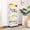 White#3, variant on mtvxesu Mobile Rolling Storage Cart with 4 Open Tiers, Multi-Functional Abs Plastic Utility Organizer Rack with Wheels for Home Office Dorm, 1-Piece