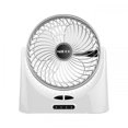 thumbnail image 1 of veasfak Ventilateur de Bureau Rechargeable pour Extérieur Argent, 1 of 9