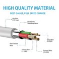 thumbnail image 4 of CHOK USB Type C Charger Cable 3A Fast Charging，USB A to USB C Cable  Standard Length 1.2m, 4 of 5