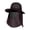 Dark Gray, variant on Fgnfyis Men and Womens Summer Sun Hat Wide Brim Outdoor Hat Foldable Ponytail Bucket Cap for Beach Fishing Hiking Bucket Hats Pink