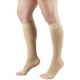 thumbnail image 1 of Truform Knee High Stockings, Open Toe: 20 - 30 mmHg, Beige, Medium (short length), 1 of 7
