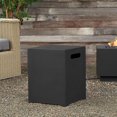 thumbnail image 4 of 20"H Square Metal Propane Tank Cover and Side Table, 4 of 5