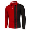 thumbnail image 3 of WEAIXIMIUNG Chemise à Col à Revers de Noël pour Homme 2025 Printemps/été Décontractée Sport Grande Taille à Agencement de Couleurs, 3 of 9