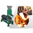 thumbnail image 4 of Machine à Granules de Bois 8 mm 2 Rouleaux Scie Pelletiseur de Poussière Machine de Traitement de Biomasse 220 V 3 Phases, 4 of 18