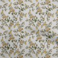 thumbnail image 1 of oneOone Polyester Spandex Yellow Fabric Floral Craft Projects Decor Fabric Printed By The Yard 56 Inch Wide, 1 of 4